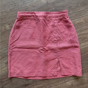 Aritzia Wilfred Pink Mini Skirt